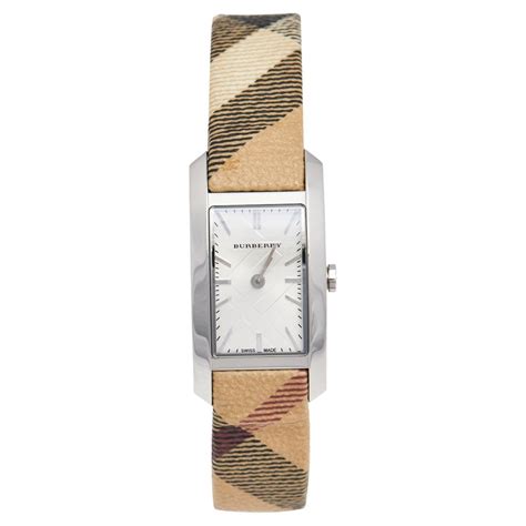 montre burberry femme rectangulaire